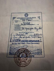 HỢP PHÁP HOÁ LÃNH SỰ THUỴ ĐIỂN (SWEDEN)