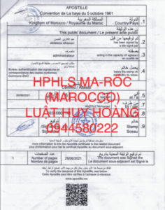 HỢP PHÁP HOÁ LÃNH SỰ MA-RỐC (MAROCCO)